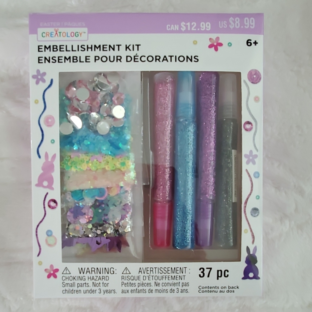 NWT CREATOLOGY EASTER  EMBELLISHMENT KIT